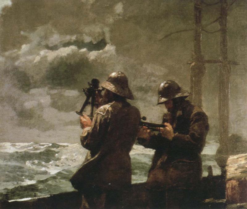Winslow Homer eight bells china oil painting image